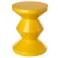 ZIG ZAG žltý stolček